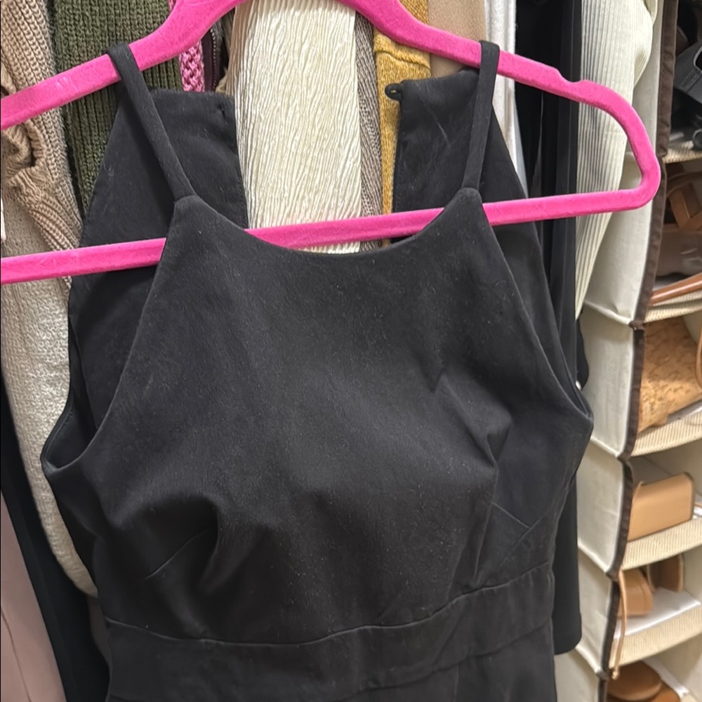 Elegant Black Sleeveless Dress